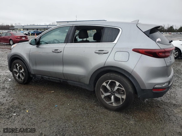 2020 Kia Sportage LX with VIN KNDPM3AC3L7831906, listed as a Copart auction lot 45082875 with 92,025 mi miles and Salvage Title. Bid and sale history available at carsss.com. Image 2.