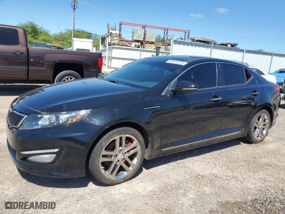2013 Kia Optima SX w/Limited Pkg with VIN 5XXGR4A61DG206219, listed as a Copart auction lot 66619124 with 40,065 mi miles and Clean Title. Bid and sale history available at carsss.com. Image 1.