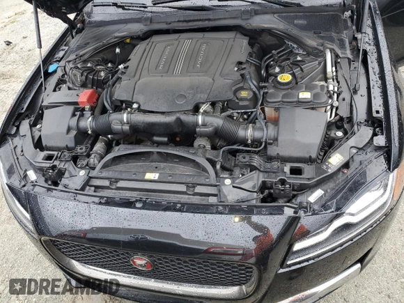 2017 Jaguar XF 35t Premium with VIN SAJBD4BV7HCY30113, listed as a Copart auction lot 74114684 with 29,023 mi miles and Salvage Title. Bid and sale history available at carsss.com. Image 11.