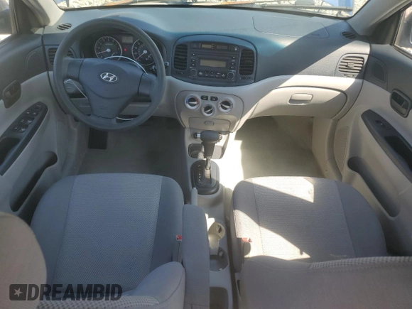 2006 Hyundai Accent GLS with VIN KMHCN46C56U042703, listed as a Copart auction lot 48938265 with 167,661 mi miles and Salvage Title. Bid and sale history available at carsss.com. Image 8.