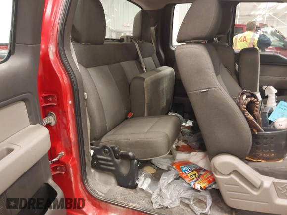 2010 Ford F-150 XL with VIN 1FTEX1EW4AKE80389, listed as a IAAI auction lot 41257745 with 214,968 mi miles. Bid and sale history available at carsss.com. Image 8.