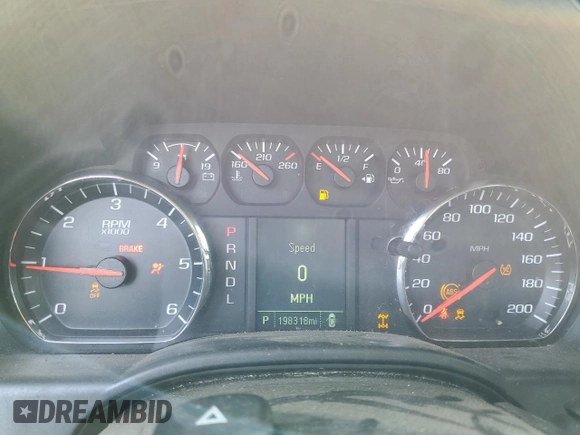 2017 Chevrolet Silverado 1500 Work Truck with VIN 1GCVKNEC2HZ405171, listed as a Copart auction lot 48628195 with 198,318 mi miles and Clean Title. Bid and sale history available at carsss.com. Image 9.