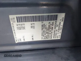 2017 Nissan Maxima SV с VIN 1N4AA6AP8HC369544, выставлен на аукционе IAAI как лот 40936518 с пробегом 121 994 миль миль и . История ставок и продаж доступна на DreamBid. Изображение 9.