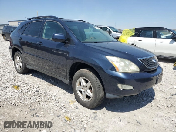 2005 Lexus RX 330 with VIN 2T2HA31U85C064444, listed as a Copart auction lot 52739575 with 215,124 mi miles and Salvage Title. Bid and sale history available at carsss.com. Image 4.
