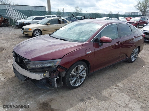 2018 Honda Clarity Plug-In Hybrid with VIN JHMZC5F17JC016058, listed as a IAAI auction lot 41924134 with 57,583 mi miles. Bid and sale history available at carsss.com. Image 23.