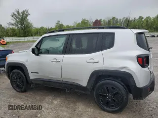 2018 Jeep Renegade Upland with VIN ZACCJBAB3JPJ14251, listed as a Copart auction lot 57760635 with 98,787 mi miles and Salvage title. Bid and sale history available at DreamBid. Image 2.