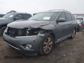 2016 Nissan Pathfinder SL with VIN 5N1AR2MN2GC661447, listed as a IAAI auction lot 42441970 with 178,658 mi miles and . Bid and sale history available at DreamBid. Image 2.