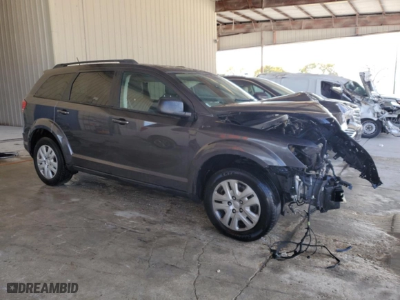 2018 Dodge Journey SE with VIN 3C4PDCAB5JT295699, listed as a Copart auction lot 48920235 with 0 mi miles and Salvage Title. Bid and sale history available at carsss.com. Image 4.
