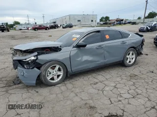 2025 Honda Accord Sport z VIN 1HGCY2F5XSA027161, wystawiony jako Copart lot #66508875 z przebiegiem Nie podano mil oraz Czysty tytuł • Clean title. Historia ofert i sprzedaży dostępna na DreamBid. Obrazek 1.