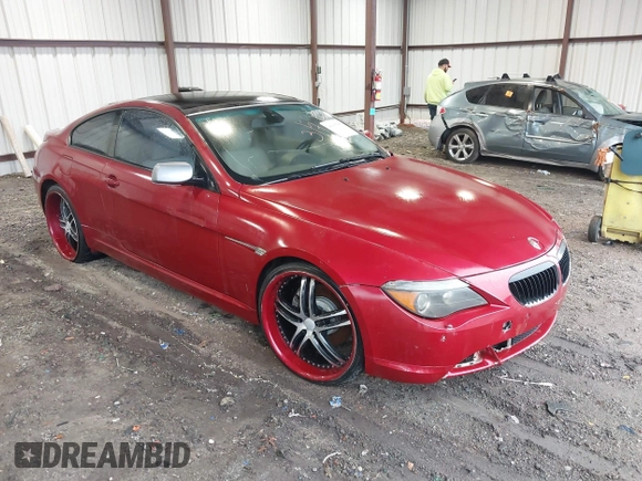 2004 BMW 6 Series 645Ci z VIN WBAEH73484B215624, wystawiony jako IAAI lot #41935005 z przebiegiem 125 780 mil mil oraz . Historia ofert i sprzedaży dostępna na DreamBid. Obrazek 1.