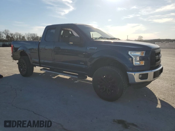 2016 Ford F-150 XL with VIN 1FTEX1CP8GFA96743, listed as a Copart auction lot 50309085 with 122,835 mi miles and Salvage Title. Bid and sale history available at carsss.com. Image 4.