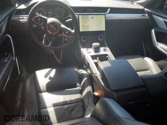 2024 Jaguar F-Pace R-Dynamic S with VIN SADCT2EX8RA739764, listed as a Copart auction lot 53101115 with 27,885 mi miles and Non repairable. Bid and sale history available at DreamBid. Image 8.