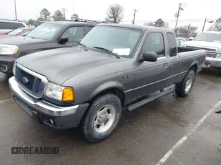 2004 Ford Ranger XL Fleet with VIN 1FTZR45E54TA18233, listed as a IAAI auction lot 41556018 with 1 mi miles. Bid and sale history available at carsss.com. Image 2.