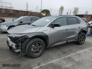2024 Toyota bZ4X XLE with VIN JTMABACA5RA090083, listed as a Copart auction lot 50270295 with 3,360 mi miles and Salvage Title. Bid and sale history available at carsss.com. Image 1.