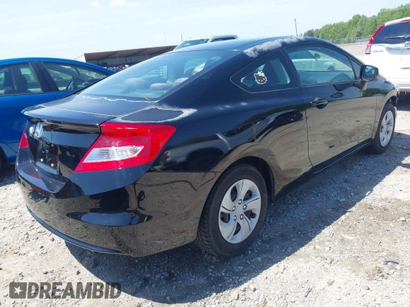 2013 Honda Civic LX with VIN 2HGFG3B53DH507087, listed as a IAAI auction lot 42133508 with 80,368 mi miles and . Bid and sale history available at DreamBid. Image 4.