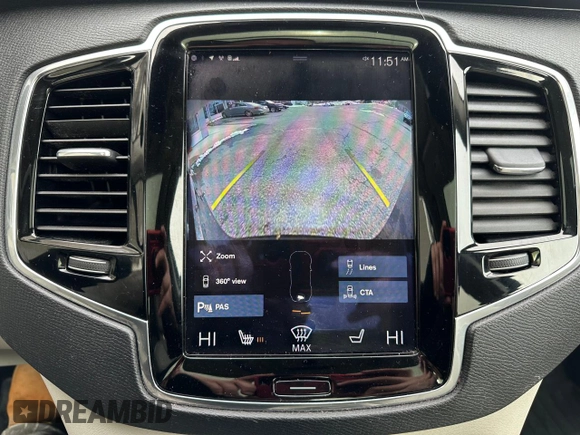 2017 Volvo XC90 Momentum with VIN YV4A22PK4H1122879, listed as a Copart auction lot 46342695 with 164,460 mi miles and Clean Title. Bid and sale history available at carsss.com. Image 9.