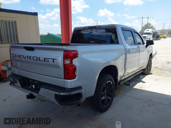 2020 Chevrolet Silverado 1500 LT with VIN 3GCUWCED4LG212056, listed as a IAAI auction lot 41935438 with 62,433 mi miles and . Bid and sale history available at DreamBid. Image 4.
