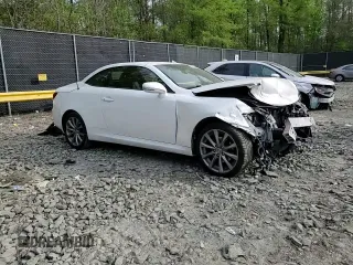 2013 Lexus IS 250 C with VIN JTHFF2C24D2528196, listed as a Copart auction lot 53951695 with Not provided miles and Salvage title. Bid and sale history available at DreamBid. Image 13.