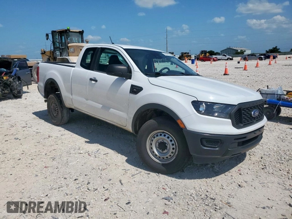 2021 Ford Ranger XL with VIN 1FTER1EH1MLD55487, listed as a Copart auction lot 59984855 with 89,474 mi miles and Clean title. Bid and sale history available at DreamBid. Image 4.