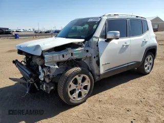 2016 Jeep Renegade Limited с VIN ZACCJBDT7GPD15683, выставлен на аукционе Copart как лот 57185005 с пробегом 136 920 миль миль и Списание • Salvage title. История ставок и продаж доступна на DreamBid. Изображение 1.