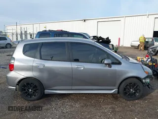 2007 Honda Fit Sport with VIN JHMGD376X7S065787, listed as a IAAI auction lot 41855058 with 218,865 mi miles. Bid and sale history available at carsss.com. Image 14.