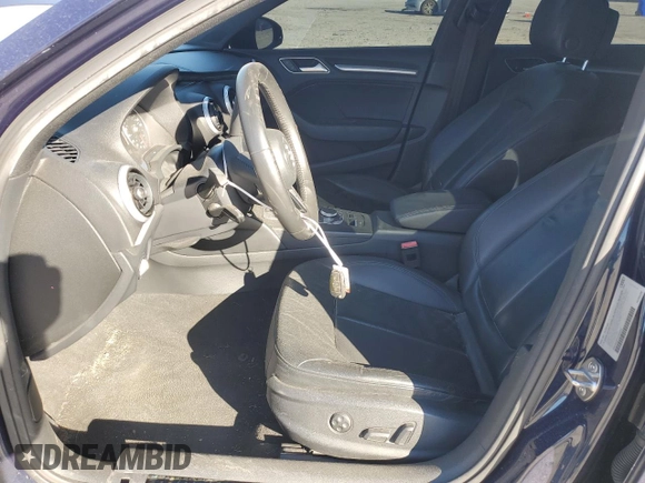 2017 Audi A3 Sedan Premium with VIN WAUAUGFF1H1042452, listed as a Copart auction lot 38915434 with 64,812 mi miles. Bid and sale history available at carsss.com. Image 7.