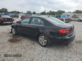 2015 Volkswagen Jetta SE with VIN 3VWD17AJXFM325546, listed as a Copart auction lot 62330395 with 119,727 mi miles and Salvage title. Bid and sale history available at DreamBid. Image 2.
