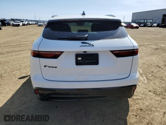 2022 Jaguar F-Pace S with VIN SADCJ2EX3NA699951, listed as a Copart auction lot 50092105 with 35,369 mi miles and Salvage title. Bid and sale history available at DreamBid. Image 6.