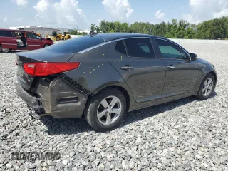 2014 Kia Optima LX with VIN 5XXGM4A75EG333628, listed as a Copart auction lot 59273445 with 81,764 mi miles and Salvage title. Bid and sale history available at DreamBid. Image 3.