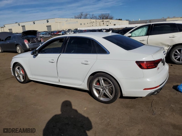 2019 Audi S4 Premium Plus with VIN WAUB4AF44KA114767, listed as a Copart auction lot 48105045 with 81,730 mi miles and Salvage Title. Bid and sale history available at carsss.com. Image 2.