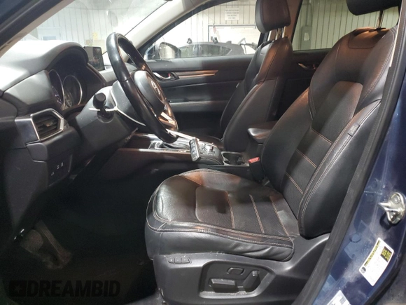 2018 Mazda CX-5 Grand Touring with VIN JM3KFBDM9J0411504, listed as a Copart auction lot 42050825 with 125,695 mi miles and Salvage Title. Bid and sale history available at carsss.com. Image 7.