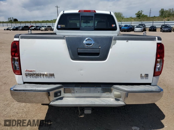 2007 Nissan Frontier SE with VIN 1N6AD06U57C410060, listed as a Copart auction lot 58255225 with 198,277 mi miles and Salvage title. Bid and sale history available at DreamBid. Image 6.