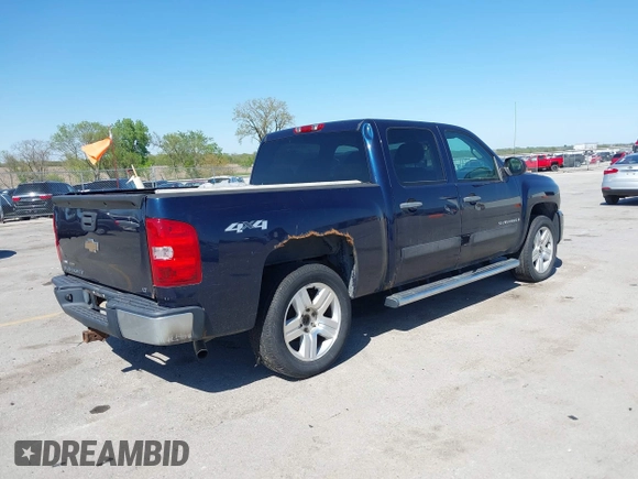 2008 Chevrolet Silverado 1500 LTZ with VIN 2GCEK133981331008, listed as a IAAI auction lot 42228223 with 288,199 mi miles and . Bid and sale history available at DreamBid. Image 4.