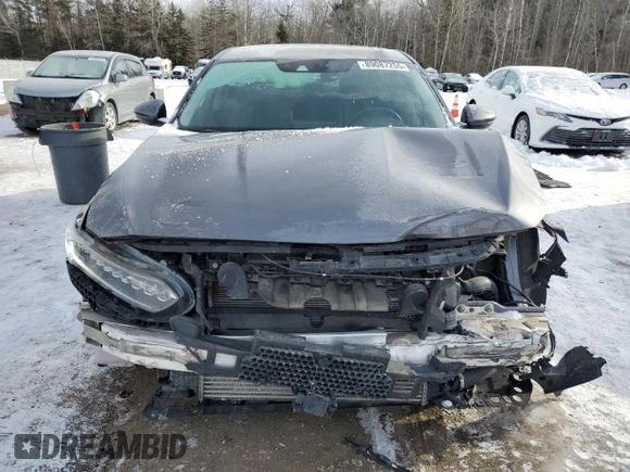 2019 Honda Accord Touring with VIN 1HGCV1F93KA804785, listed as a Copart auction lot 89087255 with 66,681 mi miles and Salvage title. Bid and sale history available at DreamBid. Image 5.