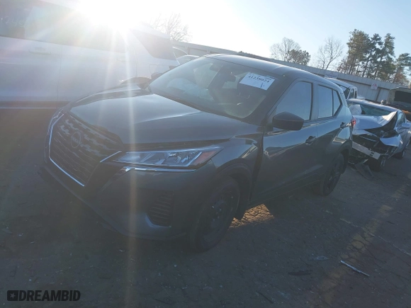 2024 Nissan Kicks S with VIN 3N1CP5BV4RL567877, listed as a IAAI auction lot 41238024 with 8,064 mi miles. Bid and sale history available at carsss.com. Image 17.