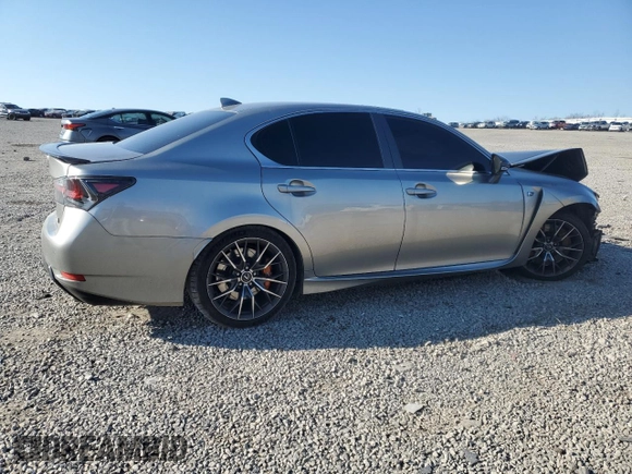 2016 Lexus GS F with VIN JTHBP1BL9GA001927, listed as a Copart auction lot 50694925 with 0 mi miles and Salvage Title. Bid and sale history available at carsss.com. Image 3.