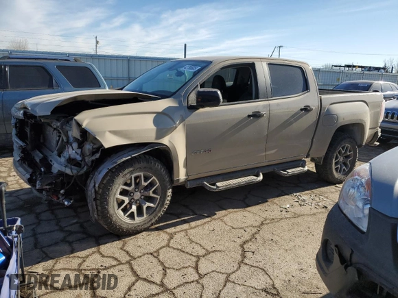 2022 GMC Canyon 4WD AT4 w/Leather with VIN 1GTG6FEN2N1157017, listed as a Copart auction lot 42788605 with 32,317 mi miles and Salvage Title. Bid and sale history available at carsss.com. Image 1.
