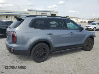 2024 Kia Telluride SX Prestige X-Line with VIN 5XYP5DGC7RG519898, listed as a Copart auction lot 51550725 with 8,091 mi miles and Salvage title. Bid and sale history available at DreamBid. Image 3.