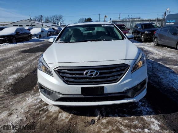 2016 Hyundai Sonata 2.4L Sport with VIN 5NPE34AF5GH380408, listed as a Copart auction lot 45174545 with 76,732 mi miles and Salvage Title. Bid and sale history available at carsss.com. Image 5.