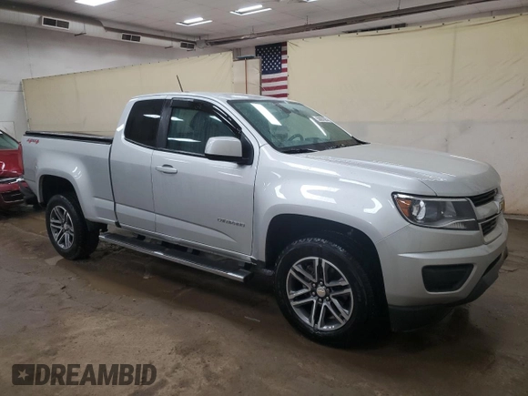 2020 Chevrolet Colorado 4WD Work Truck with VIN 1GCHTBEAXL1106865, listed as a Copart auction lot 50867685 with 29,095 mi miles and Salvage Title. Bid and sale history available at carsss.com. Image 4.