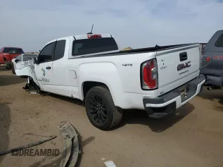 2021 GMC Canyon 4WD Elevation Standard with VIN 1GTH6BEN2M1135093, listed as a Copart auction lot 75037674 with 107,467 mi miles and Salvage Title. Bid and sale history available at carsss.com. Image 2.
