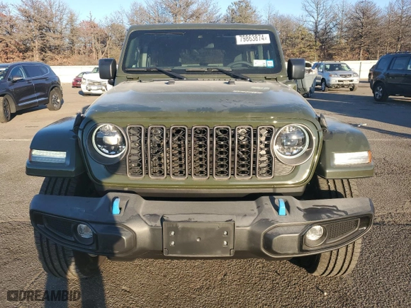 2024 Jeep Wrangler 4xe Sport S with VIN 1C4RJXN68RW231488, listed as a Copart auction lot 79863874 with 658 mi miles and Salvage Title. Bid and sale history available at carsss.com. Image 5.