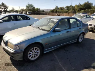 1998 BMW 3 Series 318i with VIN WBACC9321WEE60236, listed as a Copart auction lot 75763954 with 0 mi miles and Clean Title. Bid and sale history available at carsss.com. Image 1.