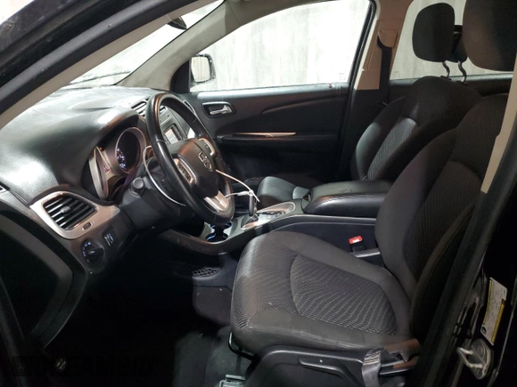 2018 Dodge Journey SE with VIN 3C4PDCAB9JT196075, listed as a Copart auction lot 44403355 with 125,151 mi miles and Salvage Title. Bid and sale history available at carsss.com. Image 7.