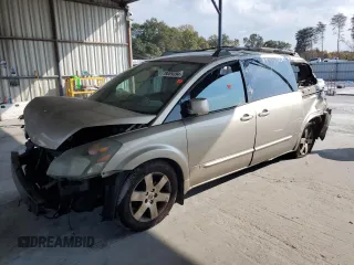 2004 Nissan Quest SE with VIN 5N1BV28U04N363917, listed as a Copart auction lot 78089394 with 0 mi miles and Salvage Title. Bid and sale history available at carsss.com. Image 1.