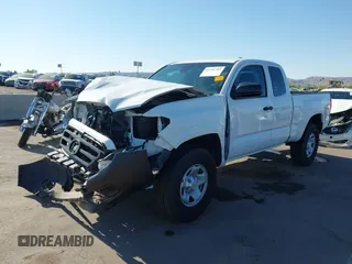2021 Toyota Tacoma SR with VIN 3TYRX5GN8MT013815, listed as a IAAI auction lot 42311783 with 28,327 mi miles and . Bid and sale history available at DreamBid. Image 17.