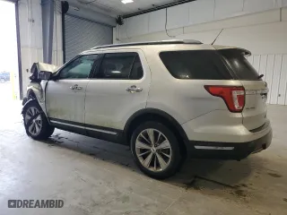2018 Ford Explorer Limited with VIN 1FM5K7F88JGA69853, listed as a Copart auction lot 51340185 with 49,057 mi miles and Clean Title. Bid and sale history available at carsss.com. Image 2.