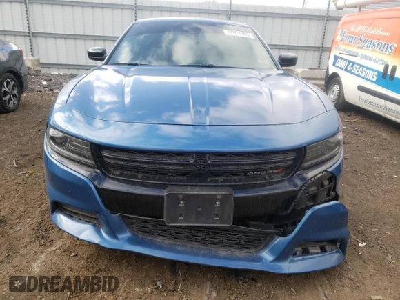 2022 Dodge Charger SXT with VIN 2C3CDXBG1NH112267, listed as a Copart auction lot 77674963 with 68,400 mi miles and Salvage Title. Bid and sale history available at DreamBid. Image 5.