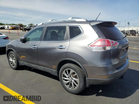 2015 Nissan Rogue SL с VIN 5N1AT2MV4FC849905, выставлен на аукционе Copart как лот 58739575 с пробегом 131 213 миль миль и Списание • Salvage title. История ставок и продаж доступна на DreamBid. Изображение 2.