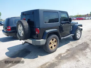 2009 Jeep Wrangler Sahara with VIN 1J4FA541X9L763737, listed as a IAAI auction lot 42721115 with 166,663 mi miles and . Bid and sale history available at DreamBid. Image 4.